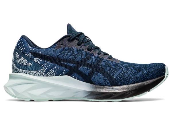 Asics Hardloopschoenen Dames, DYNABLAST Blauw/LichtTurquoise - Asics Belgie Outlet | B2801456-NX